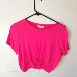 Pink Croptop